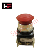 Allen Bradley 800T-FX6A5 30,5 mm roter Pilztaster mit Druck-Zug-Bedienung