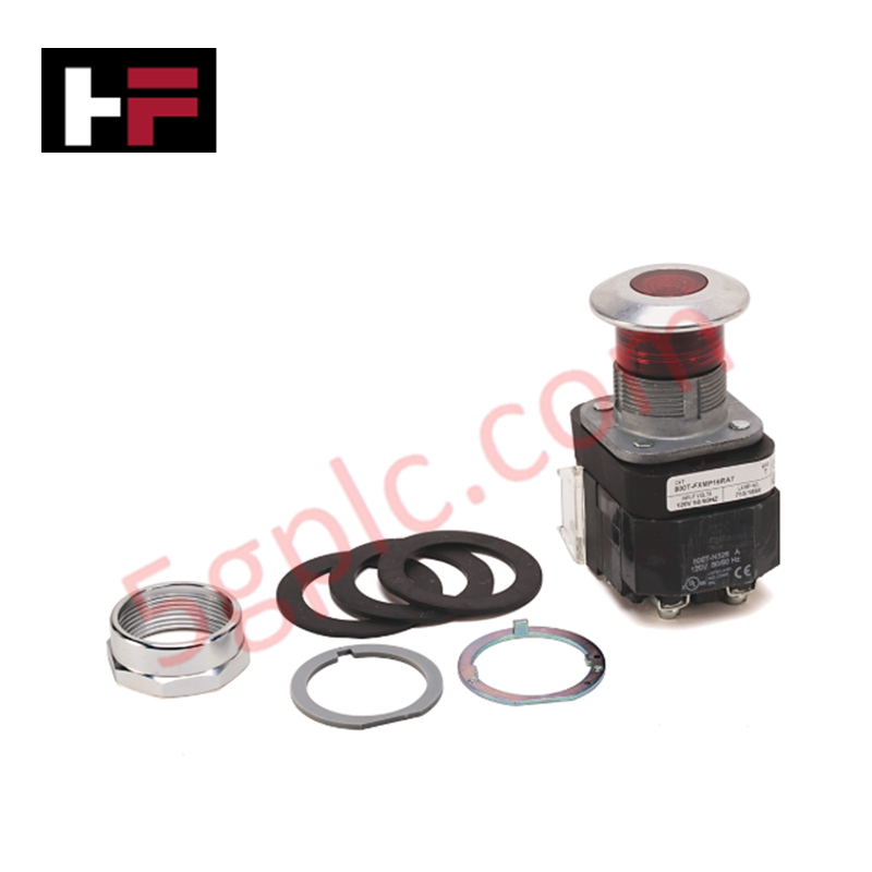 एलन-ब्रैडली 800T-FXMQ24RA7 30 मिमी प्रकाशित पुश बटन