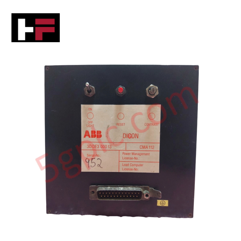 ABB CMA 112 3D DE3 000 13 Diesel Control Display Unit
