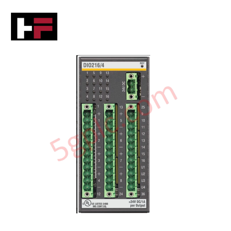 Bachmann DIO216/4 डिजिटल इनपुट/आउटपुट मॉड्यूल
