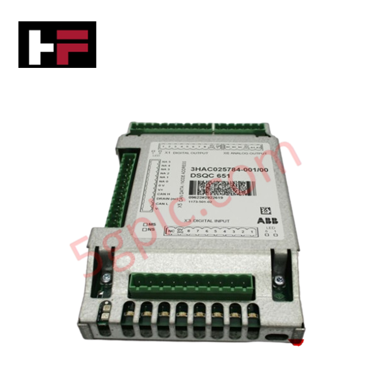 ABB DSQC 651 3HEA800439-002 Robotics Drive Module I/O RS485