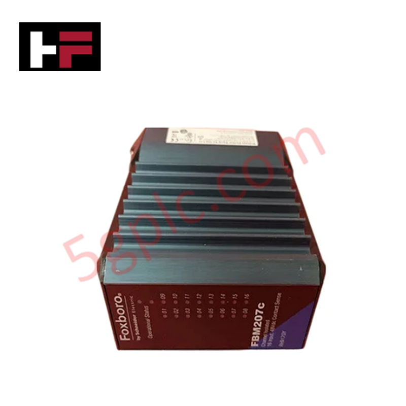 Foxboro FBM207C RH917GY Voltage Monitor/Contact Sense Input Module
