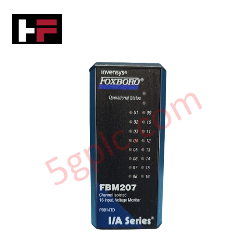 Foxboro FBM207 Channel Isolated 16 Input Voltage Monitor Module