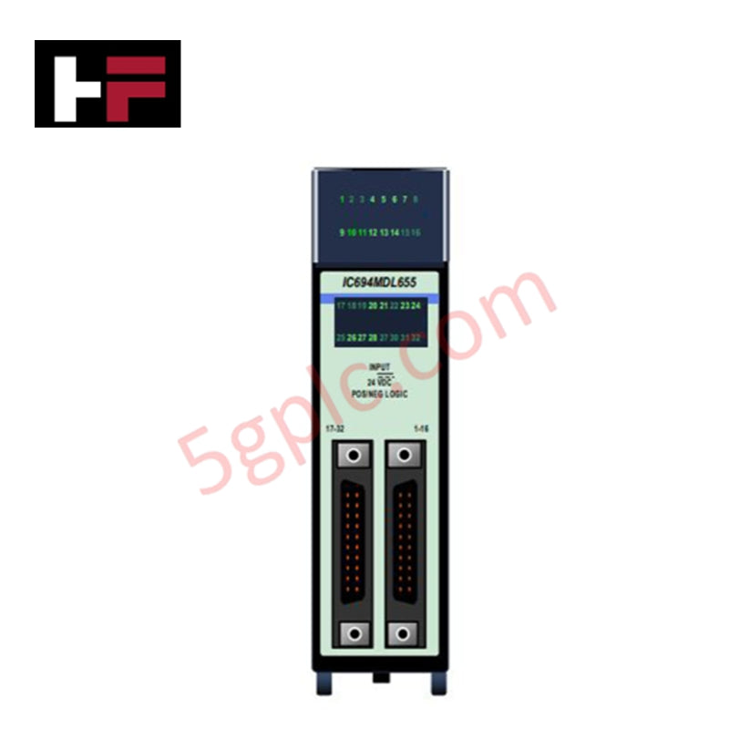 IC694MDL655 | GE Fanuc PACSystems RX3i 24 VDC High-Density Input Module, 32-Point