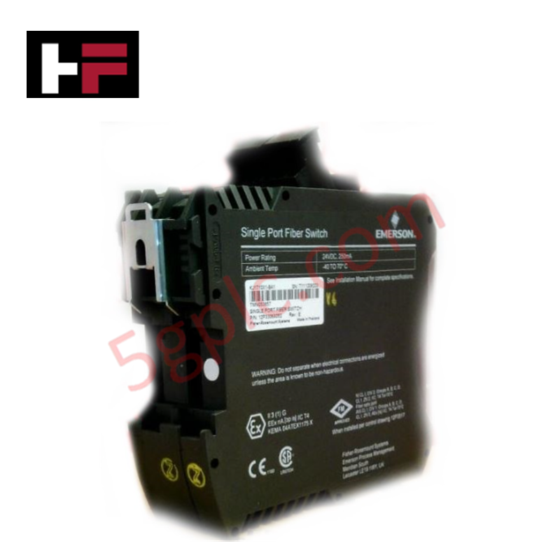 KJ1710X1-BA1 سوئیچ فیبر نوری تک‌پورته امرسون DeltaV