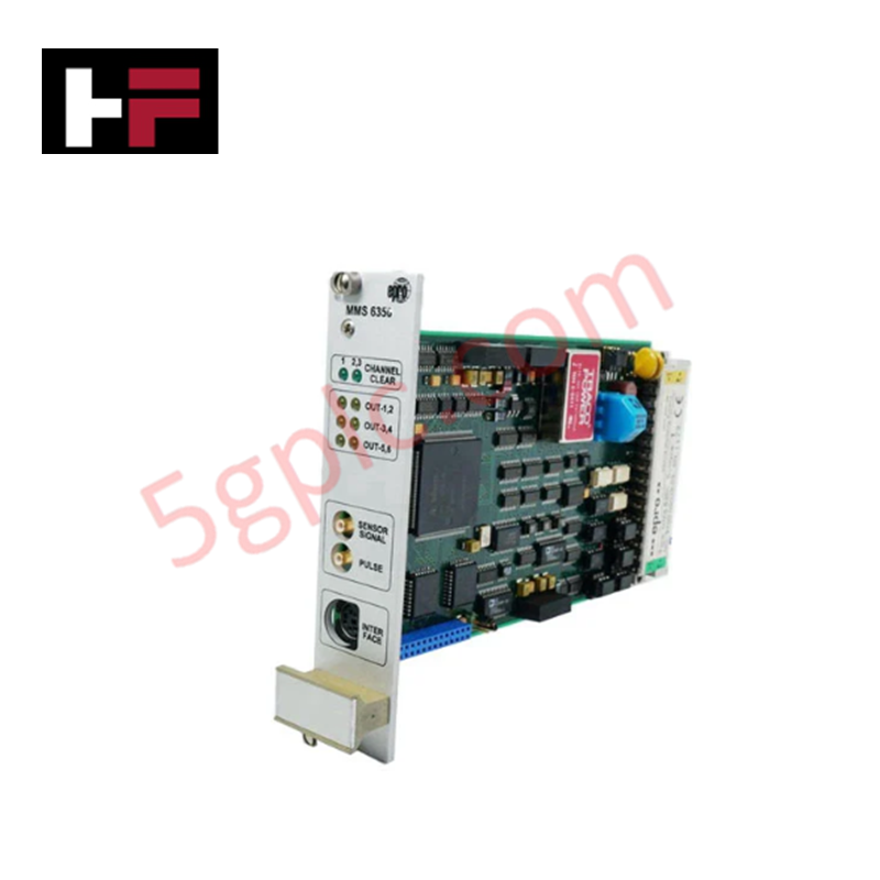 MMS 6822 | Emerson EPRO | Tarjeta de interfaz Modbus RTU/TCP-IP