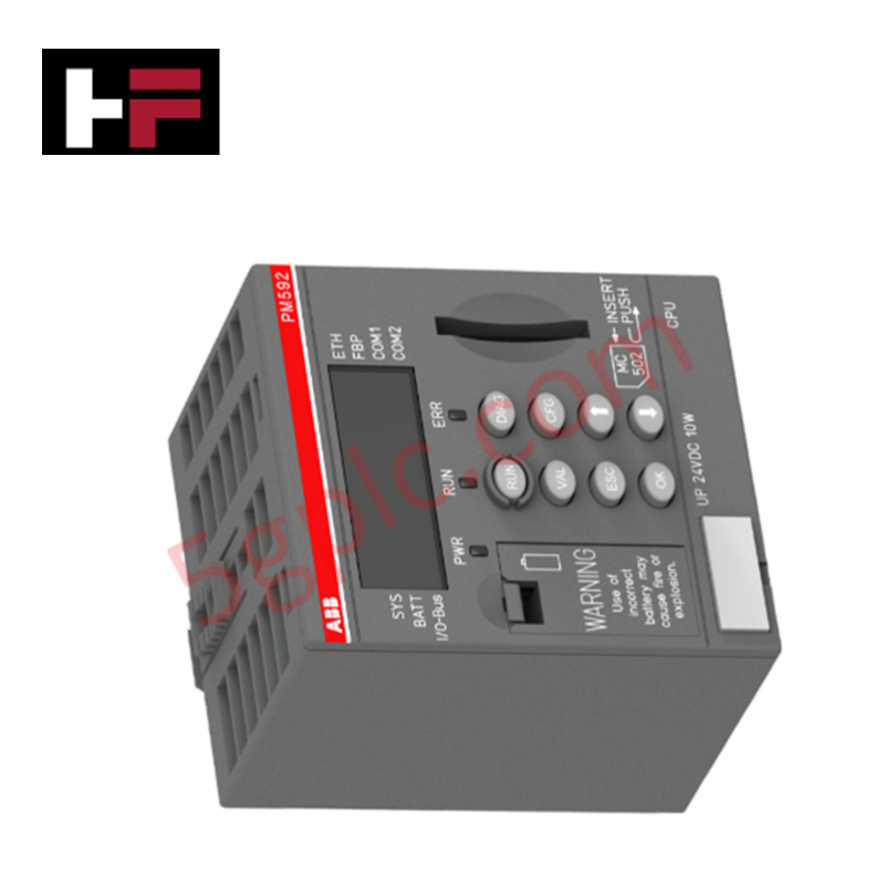 Módulo procesador ABB AC500 PM592-ETH 1SAP150200R0271